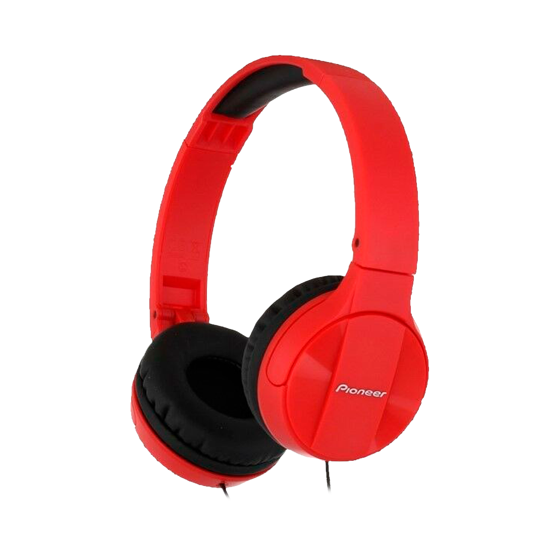 Audifono Pioneer Se-Mj503-R Plegable Color Rojo