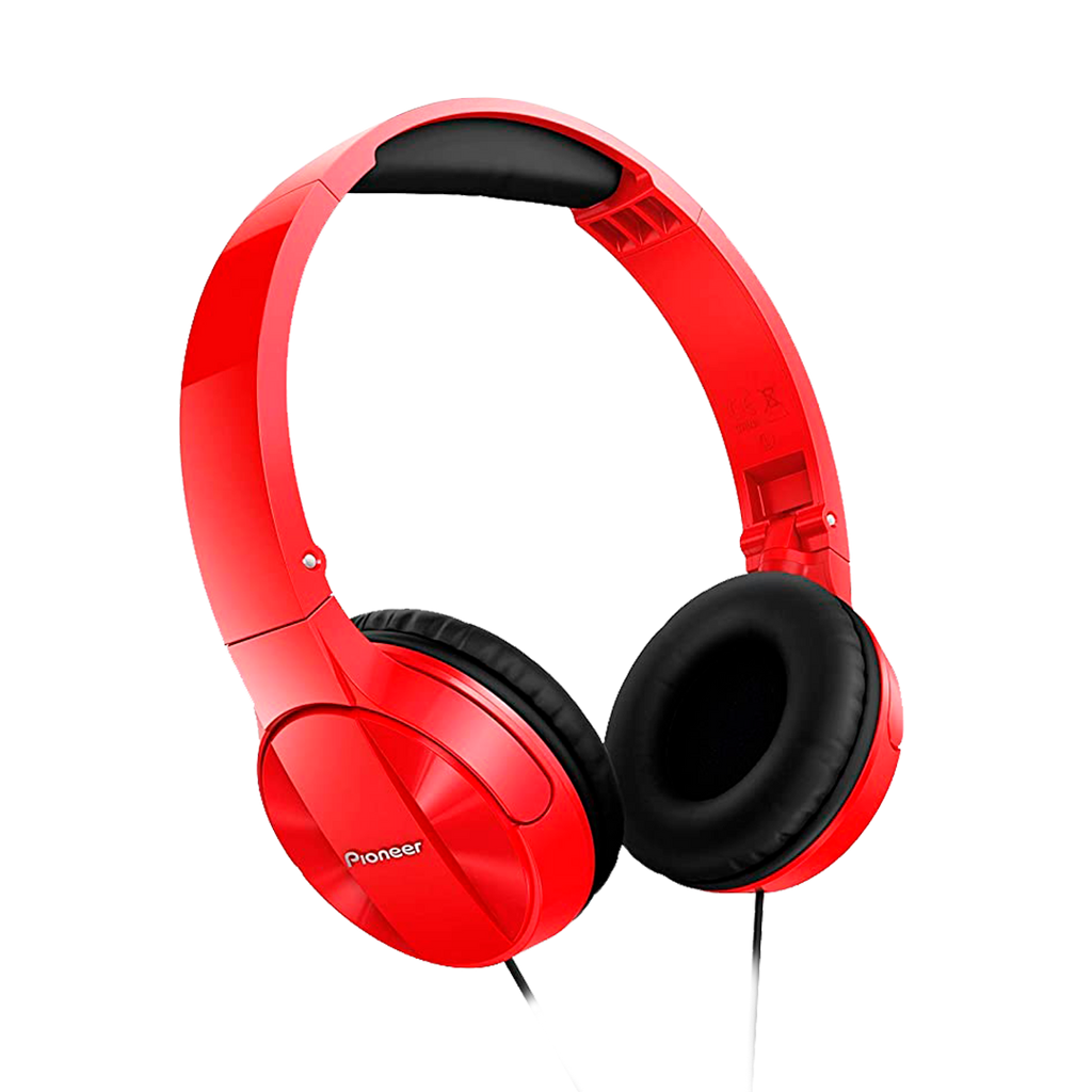 Audifono Pioneer Se-Mj503-R Plegable Color Rojo