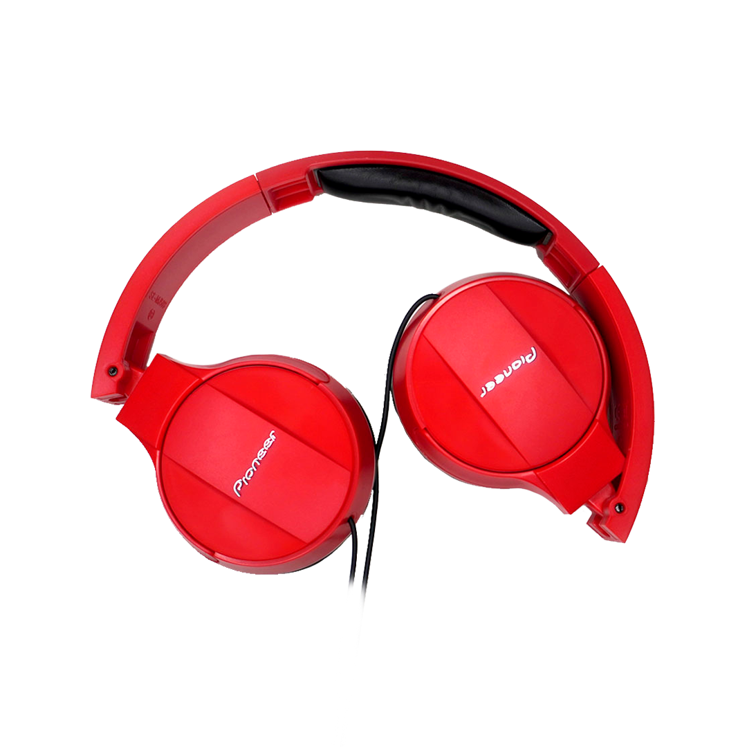 Audifono Pioneer Se-Mj503-R Plegable Color Rojo