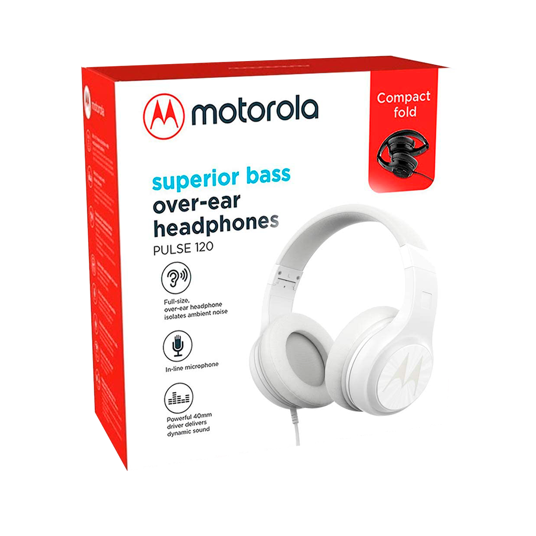 Audifono Motorola Mo Pulse 120 Blanco