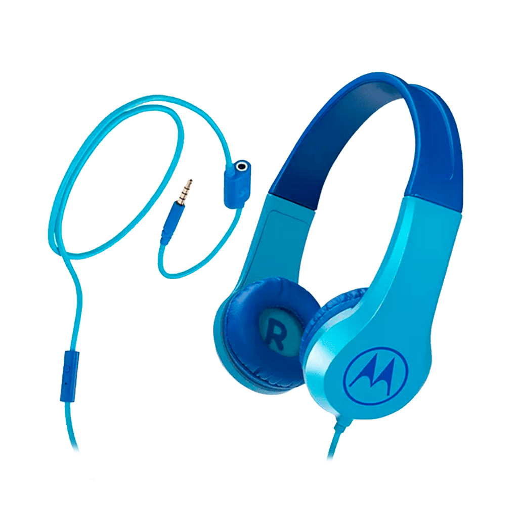 Audifono Motorola Mo Squads 200 Para Niños Azul