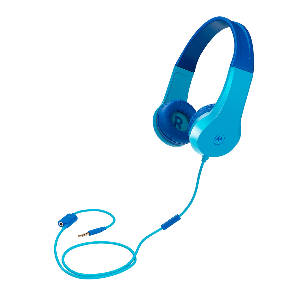 Audifono Motorola Mo Squads 200 Para Niños Azul