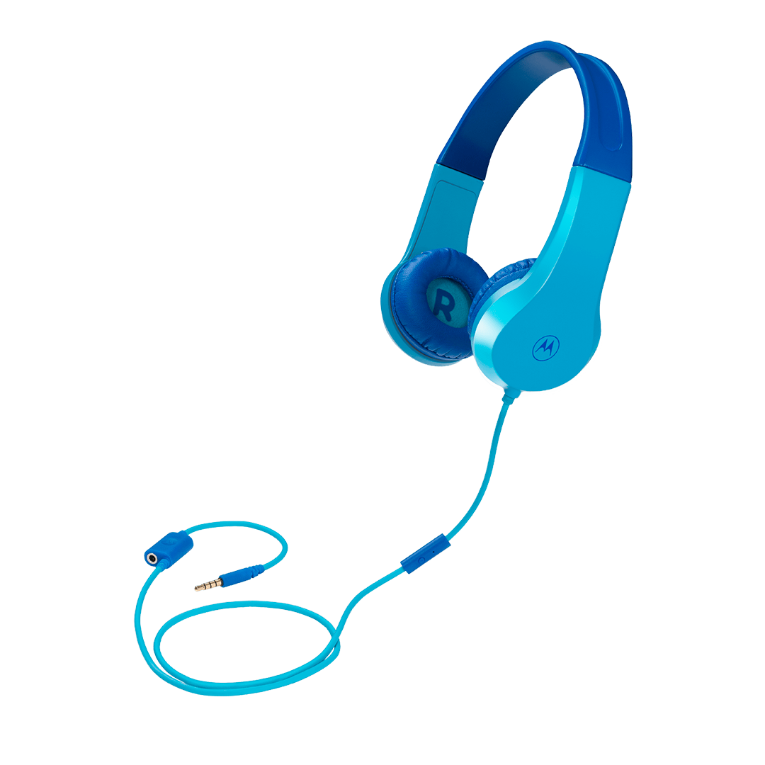 Audifono Motorola Mo Squads 200 Para Niños Azul