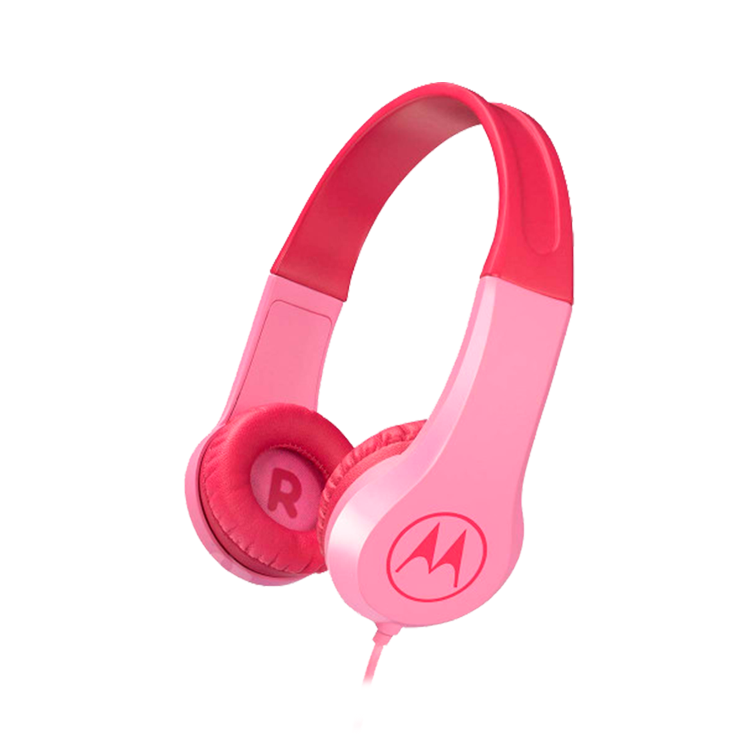 Audifono Motorola Mo Squads 200 Para Niñas Rosado
