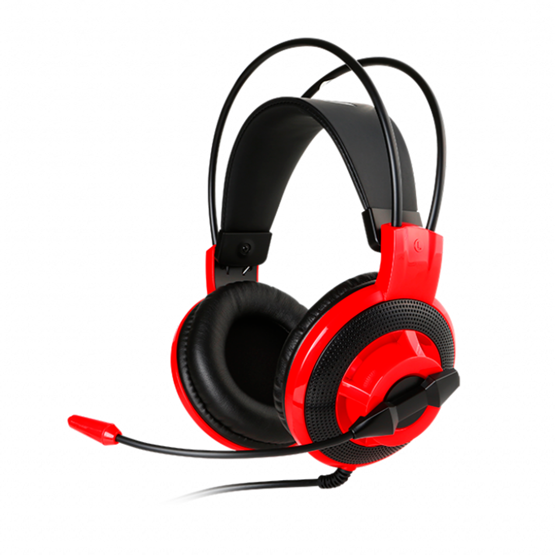 Audifono Msi Ds501 Gaming Negro/Rojo