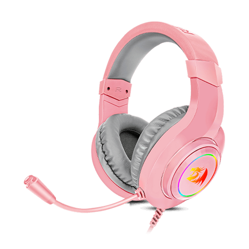 Audifono Redragon H260P-Rgb Hylas Rosado