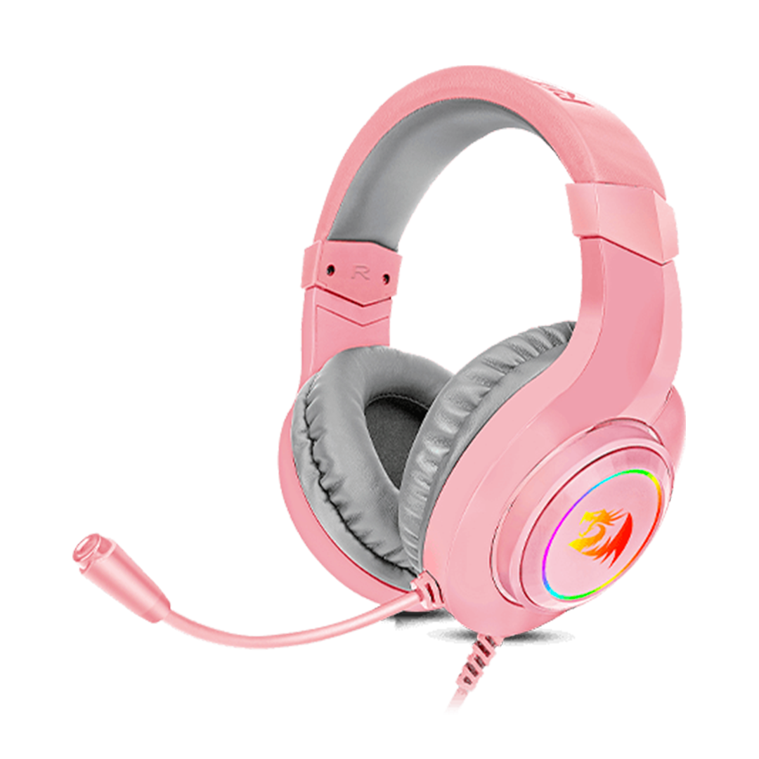 Audifono Redragon H260P-Rgb Hylas Rosado