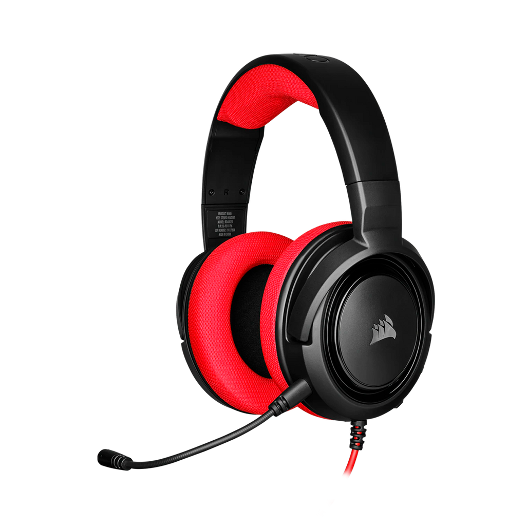 Audifono Corsair Hs35 Stereo Rojo