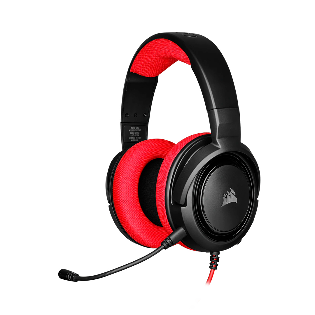 Audifono Corsair Hs35 Stereo Rojo