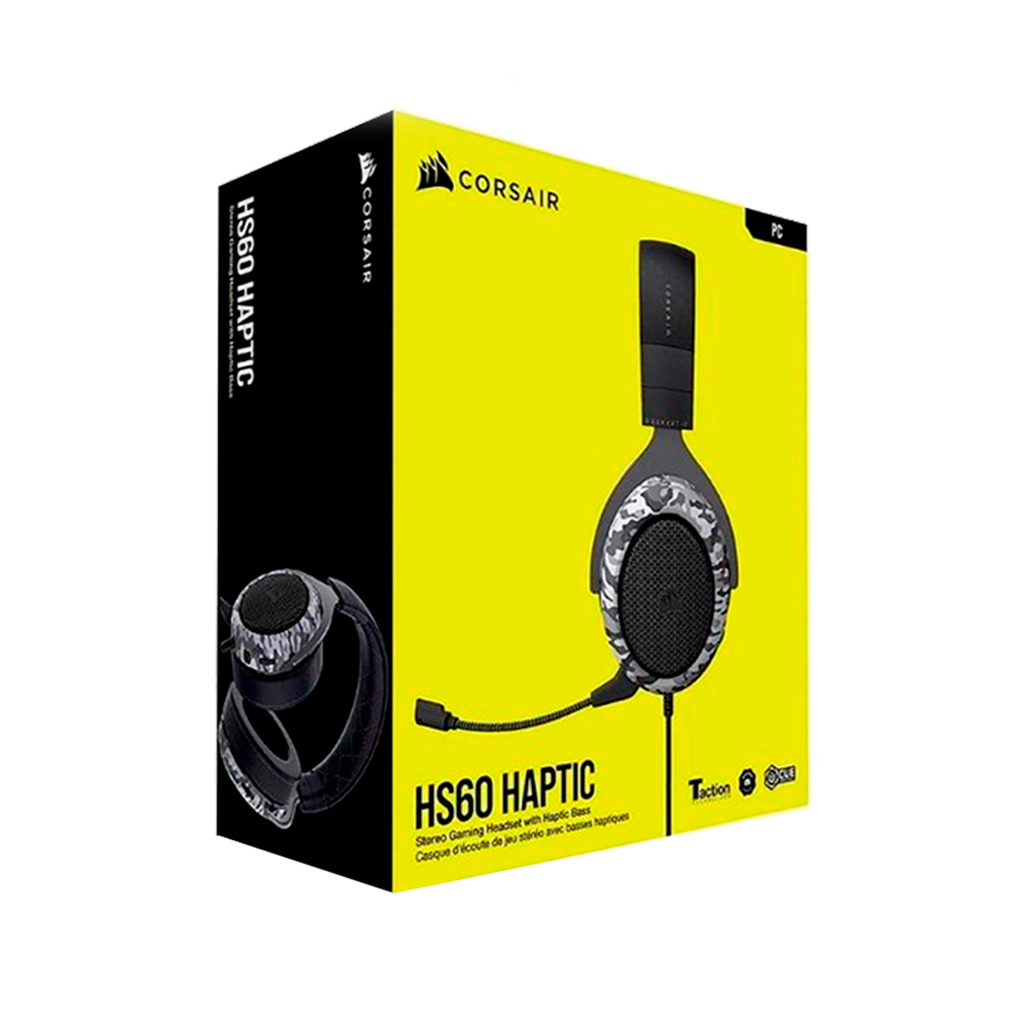 Audifono Corsair Hs60 Haptic Stereo Camuflado Usb