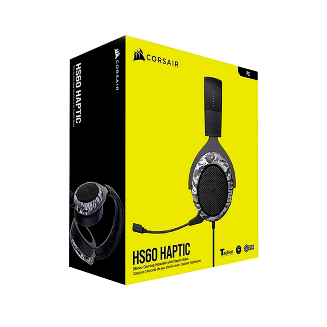 Audifono Corsair Hs60 Haptic Stereo Camuflado Usb