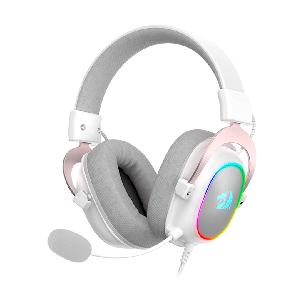 Audifono Redragon H510W-Rgb Zeus X 7.1 Virtual, Usb, Rgb, Blanco