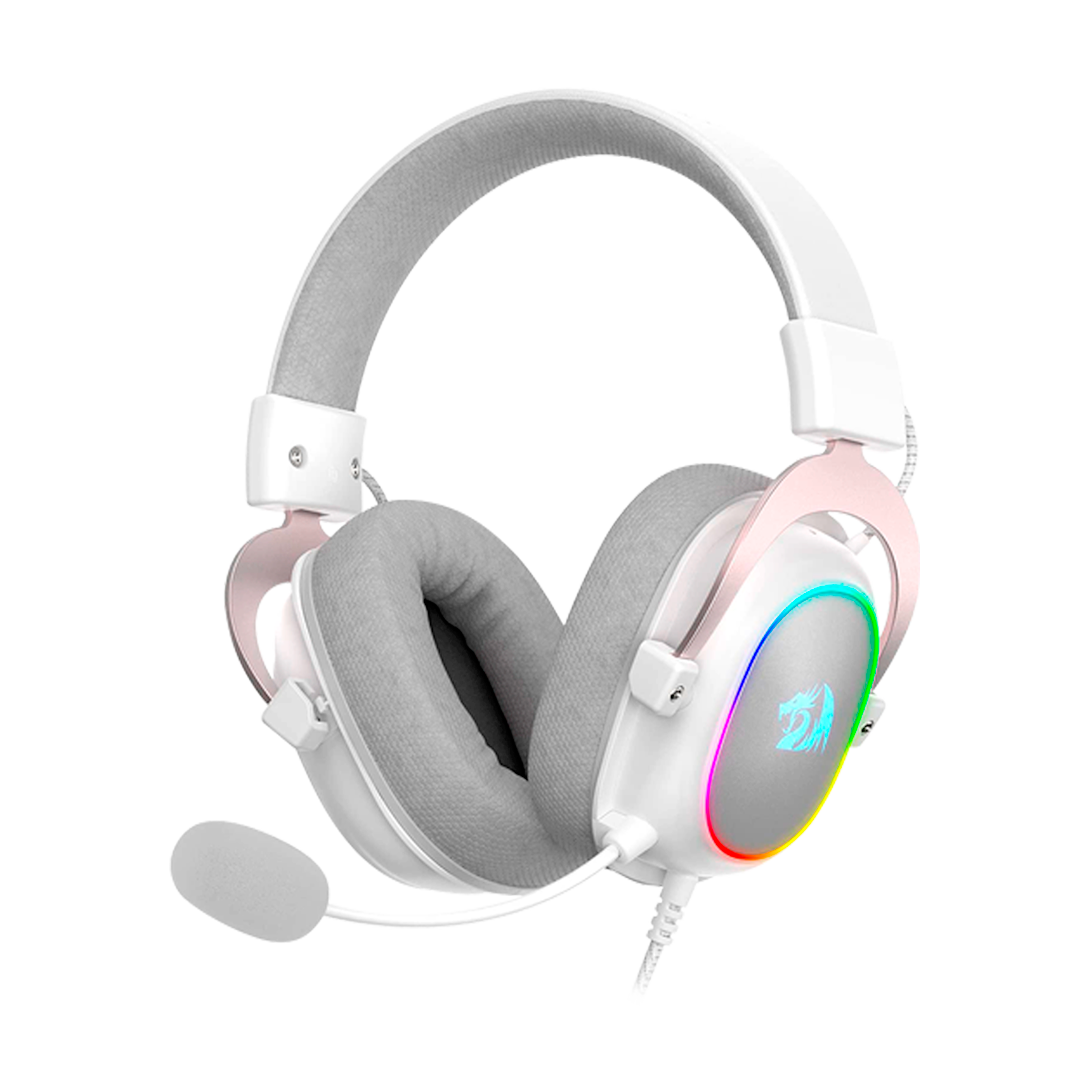 Audifono Redragon H510W-Rgb Zeus X 7.1 Virtual, Usb, Rgb, Blanco