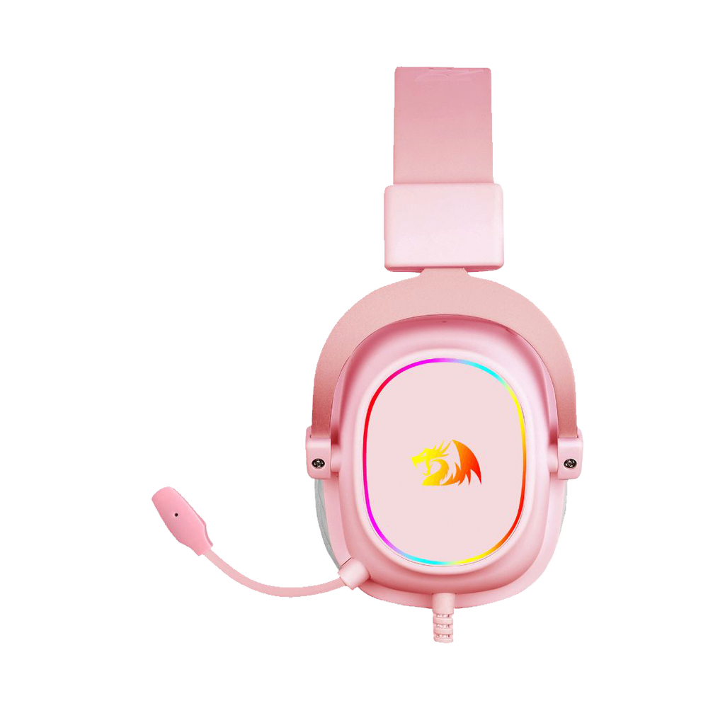 Audifono Redragon H510P Rgb Zeus X 7.1 Virtual, Usb, Rgb, Rosado